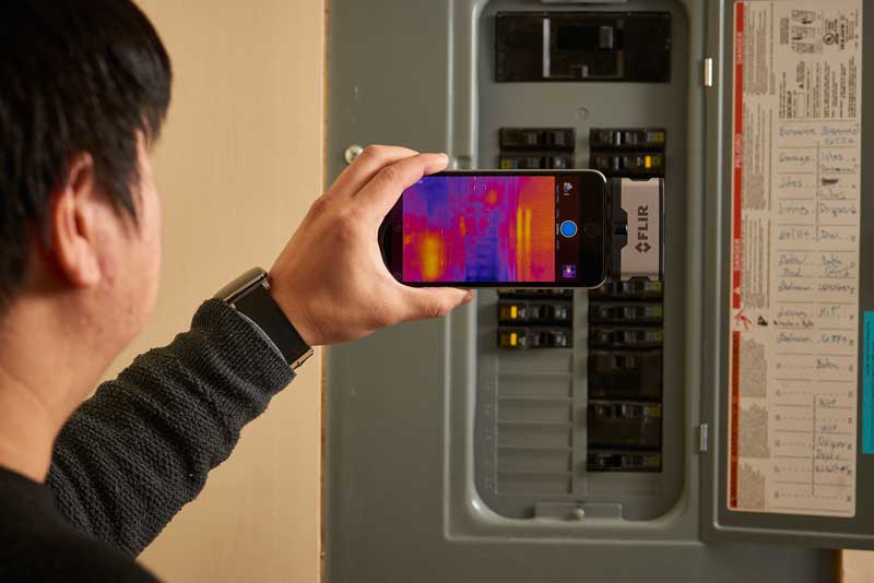 FLIR ONE electrical